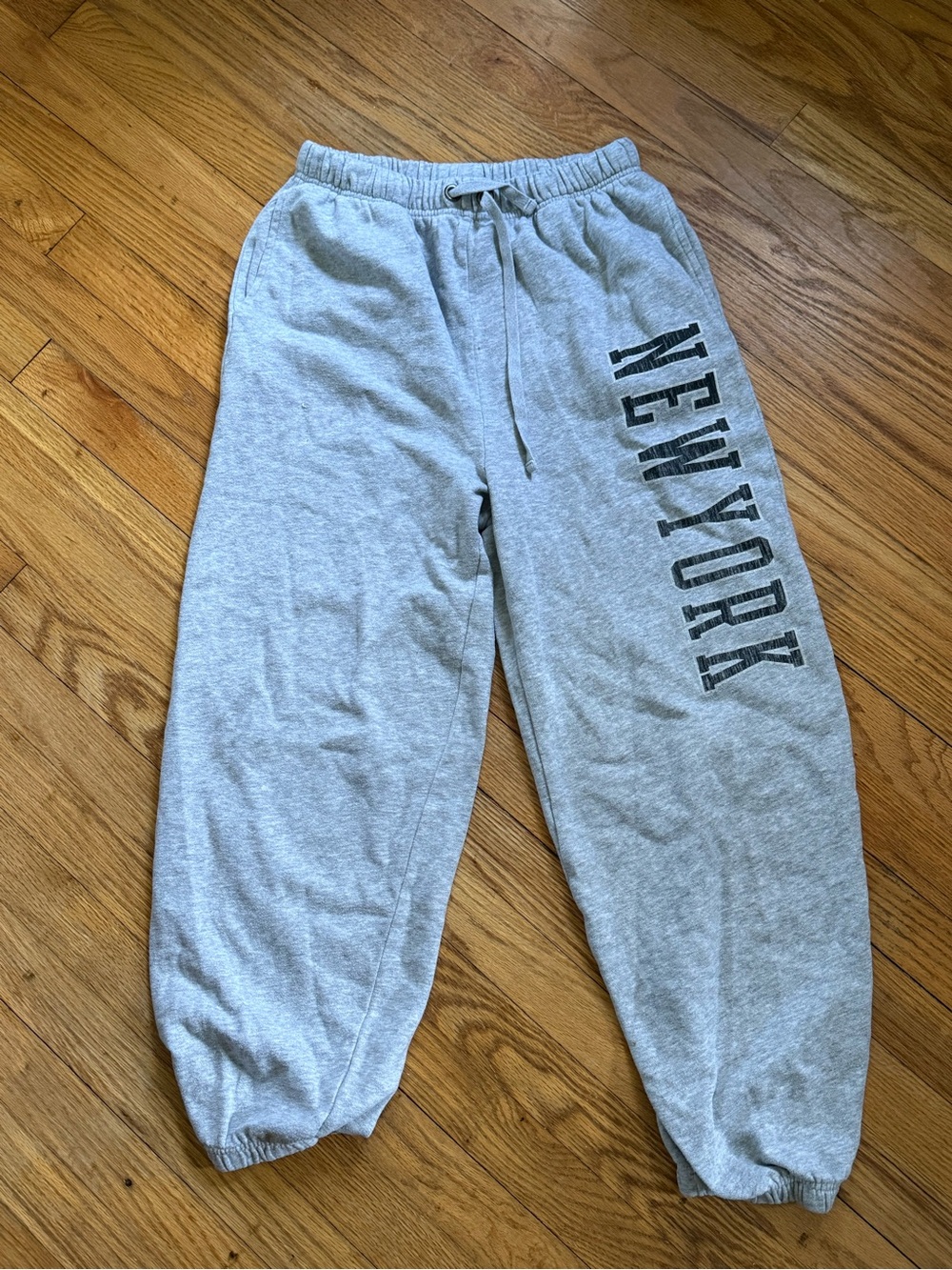 Aeropostale Light Gray Fleece Sweatpants